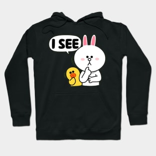 brown and cony Hoodie